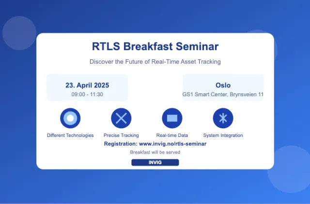 RTLS Frokost seminar i Oslo